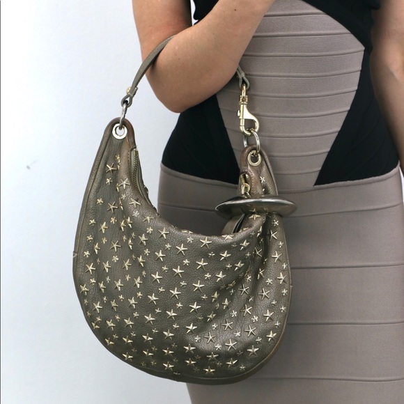 Jimmy CHOO Stars Studs Shoulder Bag - Picture 6 of 17